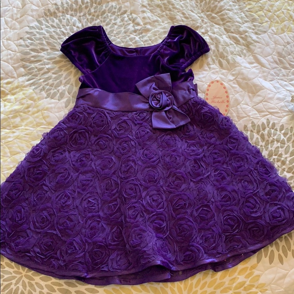 Purple dress